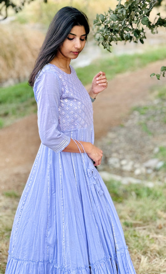 Mulmul Cotton Dress